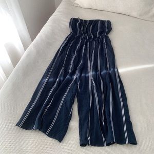 UO Strapless Culotte Jumpsuit
